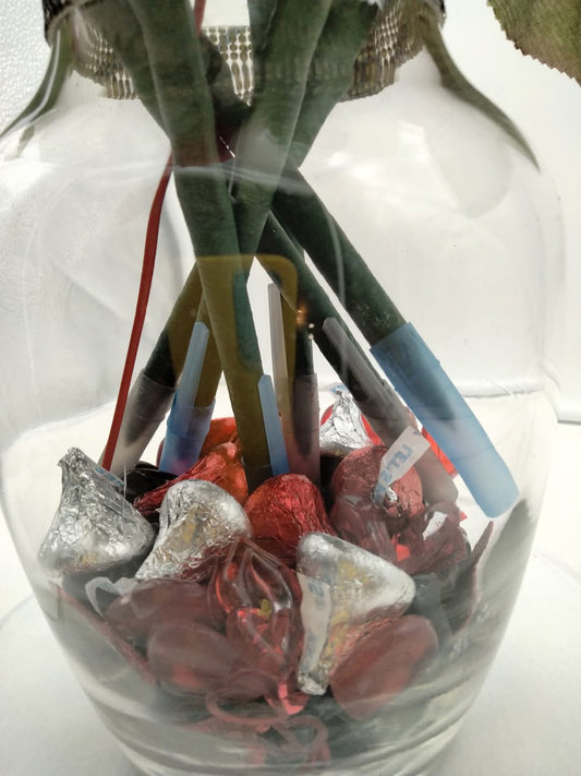 Add candy toppers