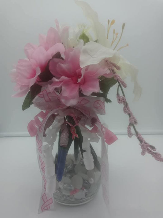 Breast Cancer Awareness Arrangements (made to order)